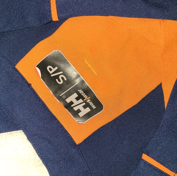 Helly Hansen Navy Blue Scrub top - Picture 4 of 4